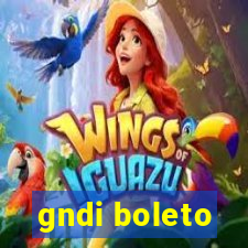 gndi boleto